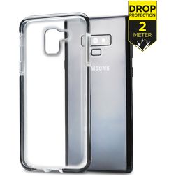Mobilize Shatterproof Samsung Galaxy J6 (2018) Hard Case Back cover Shockproof - Clear / Black