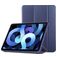 Mobigear Tri-Fold Gel iPad Air 5 (2022) TPU / Skóra ekologiczna Etui z klapką - Niebieski