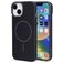 Mobiparts Slim Line iPhone 15 MagSafe Hårdt Bagsidecover - Onyx Black