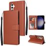 Mobigear Wallet Samsung Galaxy S26 Funda tipo libro Cartera - Marrón