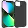 Mobigear Colors iPhone 14 Plus TPU flexível Capa traseira - Preto