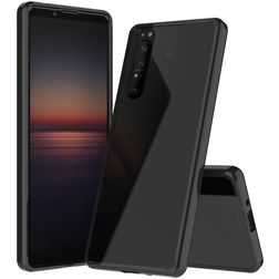 Mobigear Crystal Sony Xperia 1 II Hardcase Back cover - Nero / Trasparente