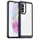 Mobigear Crystal Samsung Galaxy A36 Funda Plástico rígido Carcasa - Negro