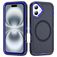 Mobigear Rugged Mag iPhone 16 MagSafe Hard Case Back cover Shockproof - Navy Blue
