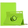 Mobigear DuoStand Samsung Galaxy Tab S9 Plus Rotating Wallet case - Green