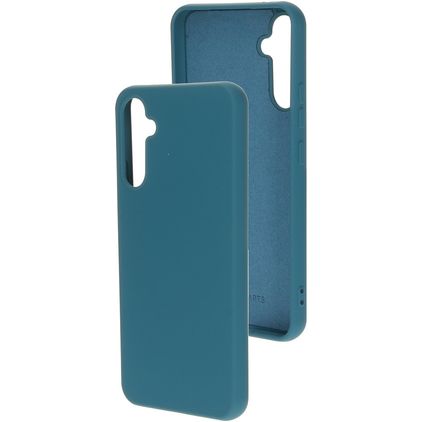 Mobiparts Samsung Galaxy A34 Silicona Carcasa - Blueberry Blue