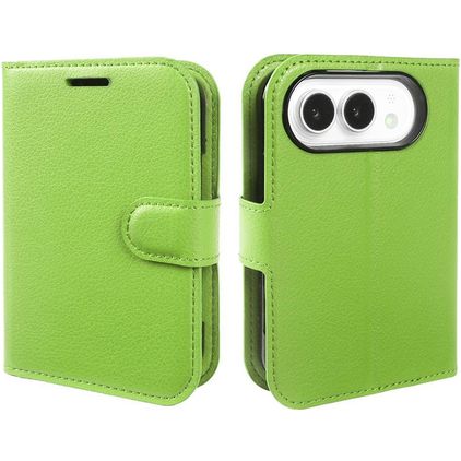 Mobigear Classic iPhone Duo Wallet case - Green