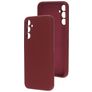 Mobiparts Samsung Galaxy A34 Silikon Zadní kryt - Plum Red