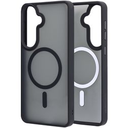 Mobiparts Hardcover Samsung Galaxy S26 Plus MagSafe Hårdt Bagsidecover - Satin Black