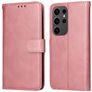 Mobigear Wallet Samsung Galaxy S24 Ultra Capa livro Carteira - Rosa dourado