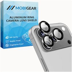 Mobigear Single Lens iPhone 17 Pro Vidro temperado Protetor de lentes da câmara - Compatível com capas - Luz das estrelas