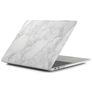 Mobigear Marble MacBook Pro 16 polegadas (2021-2026) Capa rígida para MacBook - Cinzento - Modelo A2485 / A2780 / A2991 / A3186 / A3428 / A3429