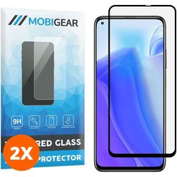Mobigear Premium Xiaomi Mi 10T Pro Cristal templado Protector de pantalla - Compatible con fundas - Negro (pack de 2)