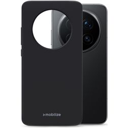 Mobilize Rubber Gelly HONOR Magic 8 Pro Fleksibel TPU Bagsidecover - Sort