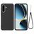 Mobigear Rubber Touch Samsung Galaxy A37 Silikon Skal - Svart