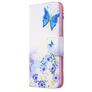 Mobigear Design Huawei P40 Lite E Capa livro Carteira - Butterfly