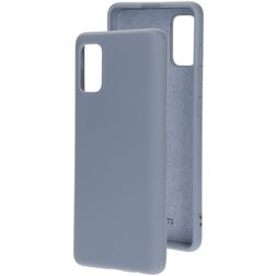 Mobiparts Samsung Galaxy A41 Silicone Capa traseira - Royal Grey