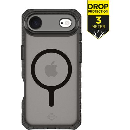 ITSKINS Level 2 HybridMagFrost R iPhone Air MagSafe Hårdt Bagsidecover Stødsikkert - Sort