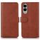 Mobigear Wallet Samsung Galaxy S25 Edge Wallet case - Brown