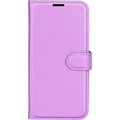 Mobigear Classic OnePlus 10 Pro Lompakkokotelo + Setelitasku - Violetti