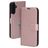 Mobiparts Classic Wallet Samsung Galaxy A25 Plånboksfodral med sedelfack - Rosa