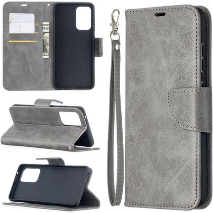 Mobigear Excellent Samsung Galaxy A52 Funda tipo libro Cartera - Gris