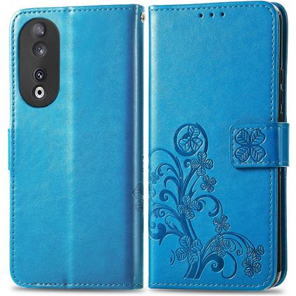 Mobigear Clover HONOR 90 Wallet case - Blue