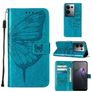 Mobigear Butterfly OPPO Reno 8 Pro 5G Cover a libro portafoglio - Blu