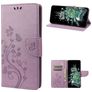 Mobigear Butterfly OnePlus 10T Etui z klapką typu portfel - Fioletowy