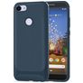 Mobigear Racing Motorola Moto E6 Play TPU flexible Carcasa - Azul
