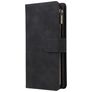 Mobigear Zipper Samsung Galaxy Note 10 Lite Pungetui med Seddelrum - Sort