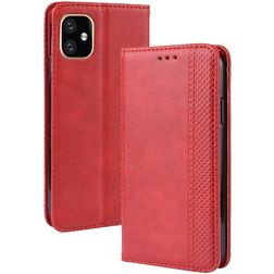 Mobigear Sensation iPhone 11 Etui z klapką typu portfel - Czerwony