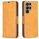 Mobigear Excellent Samsung Galaxy S25 Ultra Funda tipo libro Cartera - Coñac