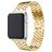 Mobigear Honeycomb Rustfrit stål Apple Watch Urrem Spændelås - 42/41/40/38 mm - Guld