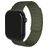 Mobilize Magnetic Silikoni Apple Watch Ranneke Magneettilukko - 49/46/45/44 mm - Vihreä