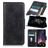 Mobigear Classy POCO F4 Funda tipo libro Cartera - Negro