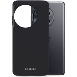 Mobilize Rubber Gelly OnePlus 12R Fleksibel TPU Bagsidecover - Matt Black