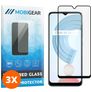 Mobigear Premium Realme C21 Vidro temperado Película de ecrã - Compatível com capas - Preto (Pack de 3)