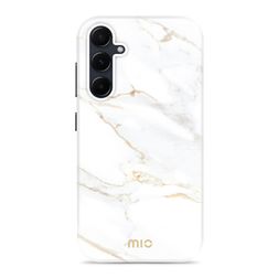 MIO Samsung Galaxy A35 MagSafe Hardcase Etui plecki - White Marble