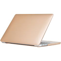 Mobigear Metallic MacBook Pro 14 pollici (2021-2026) Cover rigida per MacBook - Oro - Modello A2442 / A2779 / A2918 / A2992 / A3401 / A3112 / A3434 / A3427 / A3426