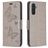 Mobigear Butterfly Samsung Galaxy A24 Capa livro Carteira - Cinzento