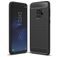 Mobigear Brushed Slim Samsung Galaxy S9 TPU flexível Capa traseira - Preto