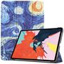 Mobigear Tri-Fold iPad Air 5 (2022) Funda tipo libro - The Starry Night