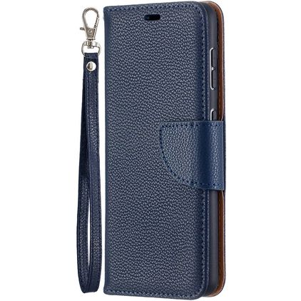 Mobigear Excellent Samsung Galaxy S21 Pungetui med Seddelrum - Mørkeblå