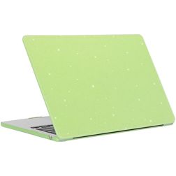 Mobigear Sparkling Cream MacBook Pro 13 polegadas (2016-2023) Capa rígida para MacBook - Verde - Modelo A1706 / A1708 / A1989 / A2159 / A2289 / A2251 / A2338