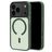Mobiparts Hardcover iPhone 18 Pro MagSafe Plástico rígido Capa traseira - Satin Green