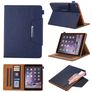 Mobigear Luxury iPad 7 (2019) Wallet case + Stylus Holder - Blue