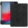 Mobigear Tri-Fold Gel iPad Pro 12,9 tommer (2018) TPU / Kunstlæder Pungetui + Stylus-holder - Sort