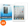 Mobigear iPad 4 (2012) Vidro temperado Película de ecrã - Compatível com capas (Pack de 2)