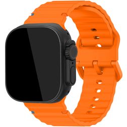 Mobilize Buckle Bracelete Silicone Fivela para Apple Watch - 49/46/45/44 mm - Laranja